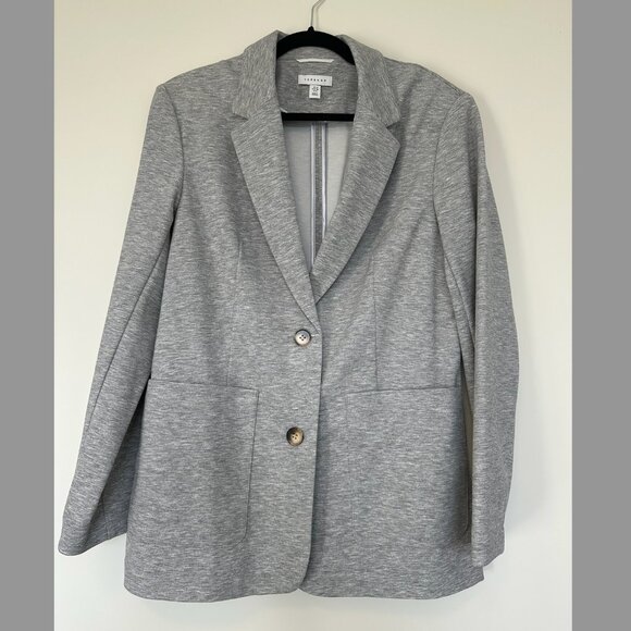 Topshop Jersey Blazer - Picture 4 of 6